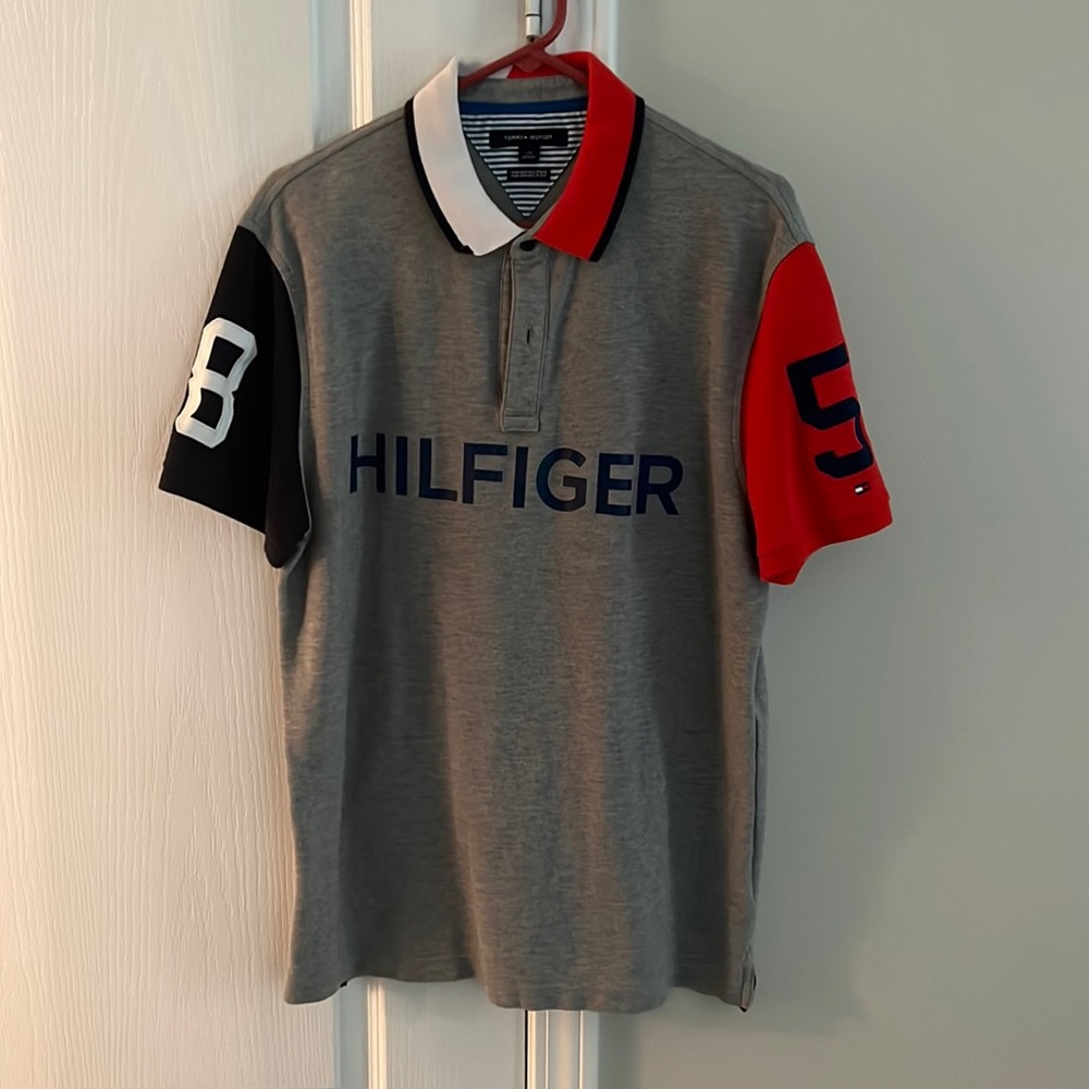 Tommy Hilfiger, size L. Great quality.